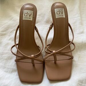 Dolce Vita Tan Strappy Women's Sandals